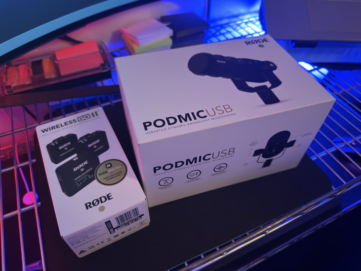 lifninif's tweet photo. La garantía de @rodemics es poderosa, solo quería que revisaran los micrófonos por unos detallitos de reparación  y terminaron reemplazando los equipos completos 👌🏻 10/10 https://t.co/BQpWI2KVRq
