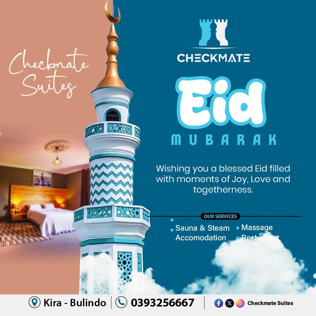 CheckmateSuites's tweet photo. Eid Mubarak https://t.co/sWYfoituDc