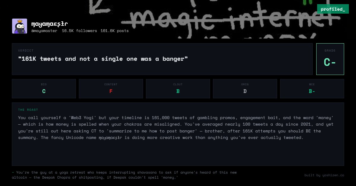 ɱɑყɑɱɑεʂƚɾ tweet media