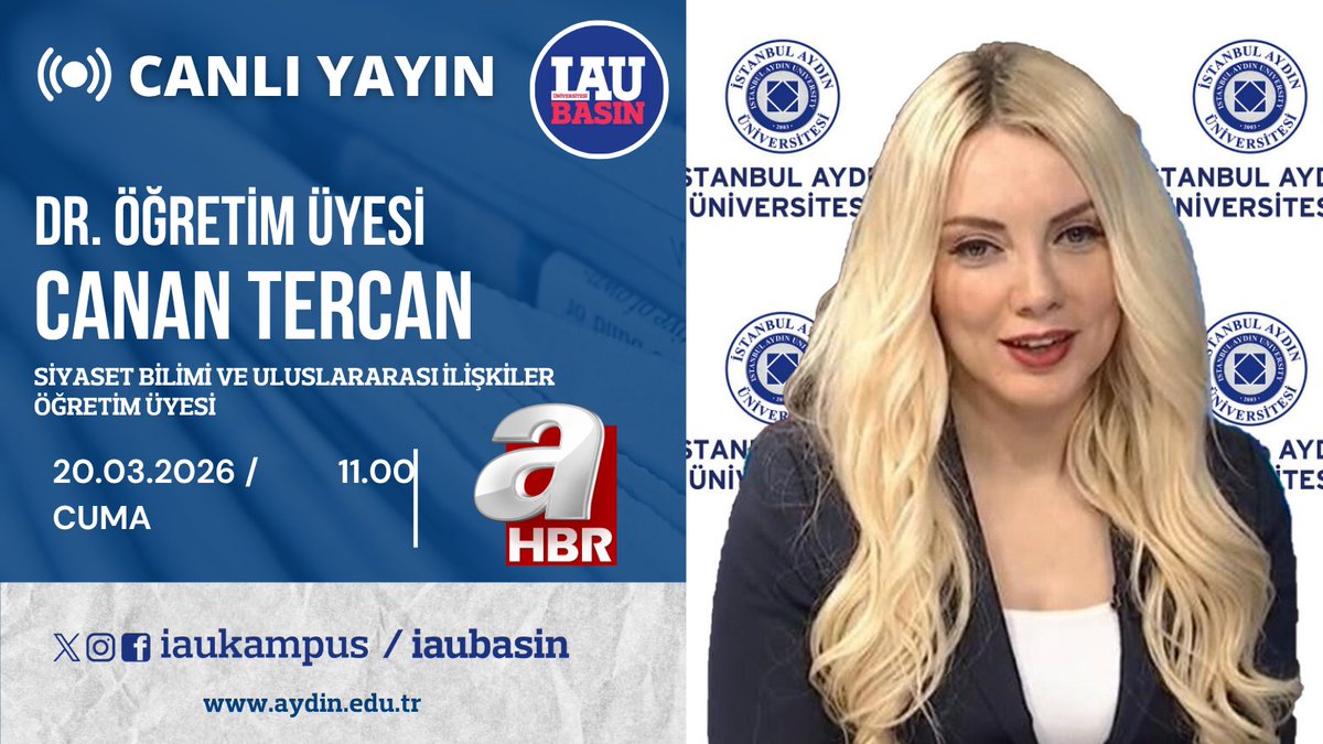 İstanbul Aydın Üni. Kurumsal İletişim Direktörlüğü tweet media