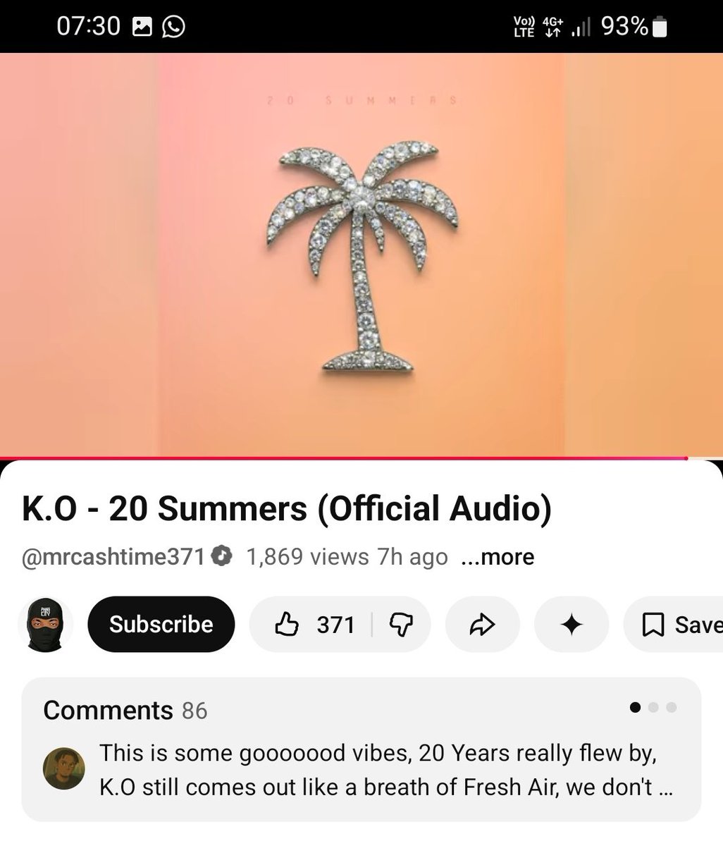 MoneriMandla's tweet photo. K.O remains an exceptional artist what’s truly remarkable is his ability to maintain such a refined, contemporary sound even decades into his career. His longevity speaks not only to relevance, but to continuous evolution, artistic discipline.@MrCashtime #20summers https://t.co/wuEnCpCh10