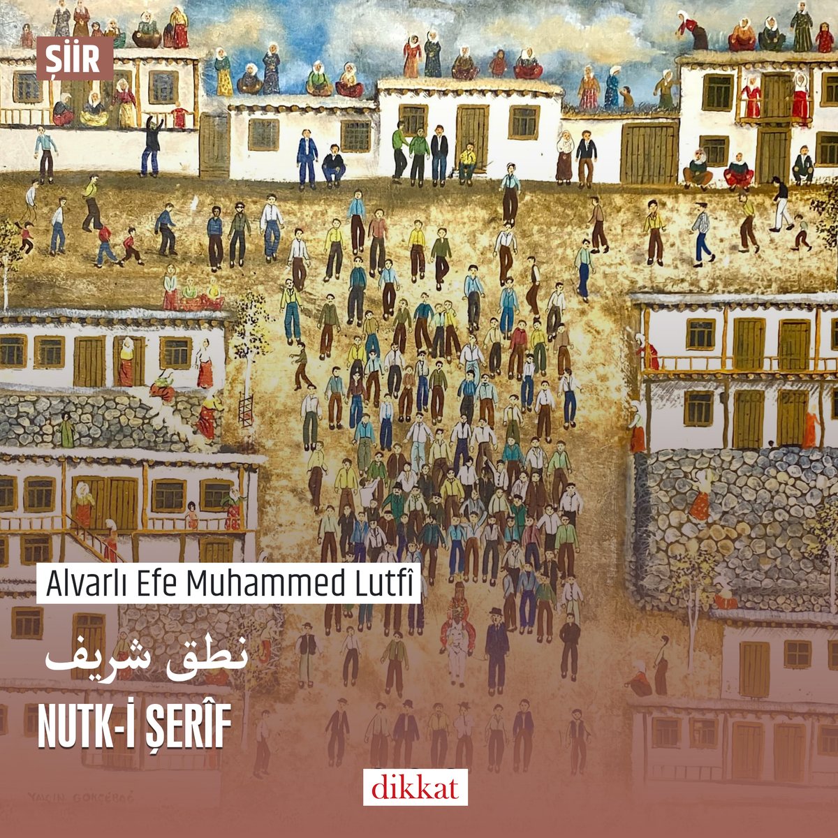 dikkatt_com's tweet photo. #Dikkat

Ramazan Bayramınızı tebrik ederiz.

Alvarlı Efe Muhammed Lutfî'nin Nutk-î Şerîf'i ile "Bayram O Bayram Ola".

NOT: Şiir portalimizde Kur'an Elif-Ba'sı ve Latin Alfabesi ile yayınlanmıştır.

Okumak için tıklayın: https://t.co/2KKLZM0PxQ https://t.co/Fys5IXCYp3