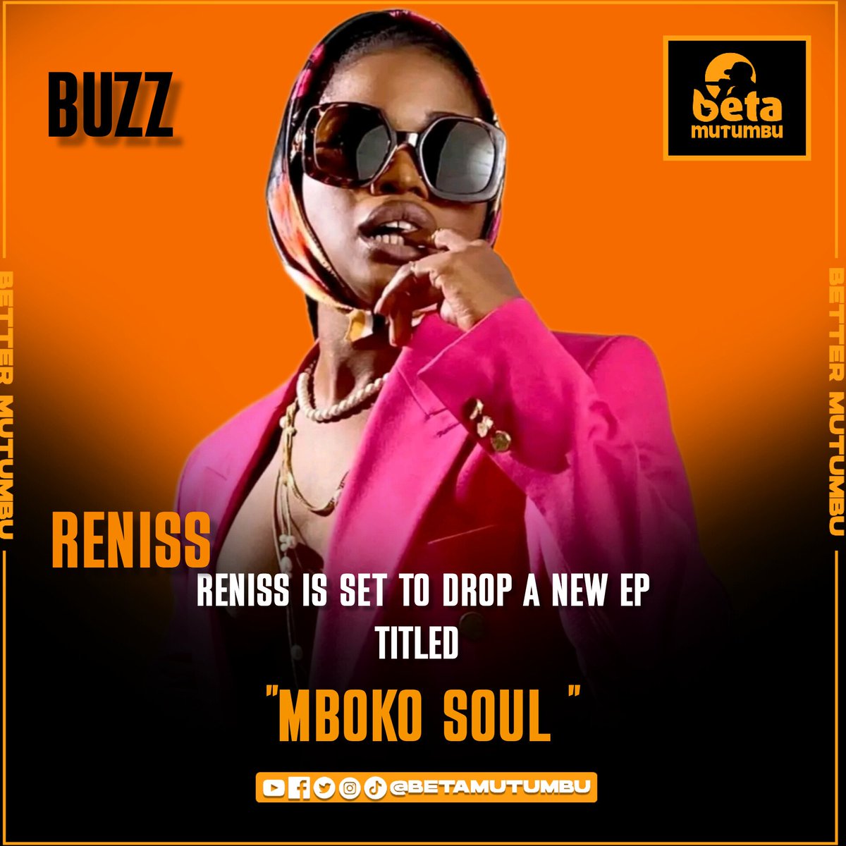 beta_tinz's tweet photo. #BetaPipol @RENISS_ is set to drop a new body of titlled "Mboko soul" made up of 5 energetic songs.
Stay tune.
#BetaTinzGist #BetaTinz #cameroonmusic #betamutumbu https://t.co/mutnb1s6T1