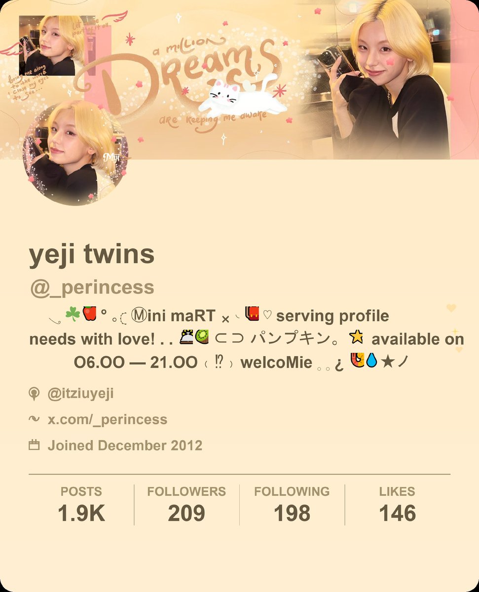 yeji twins tweet media