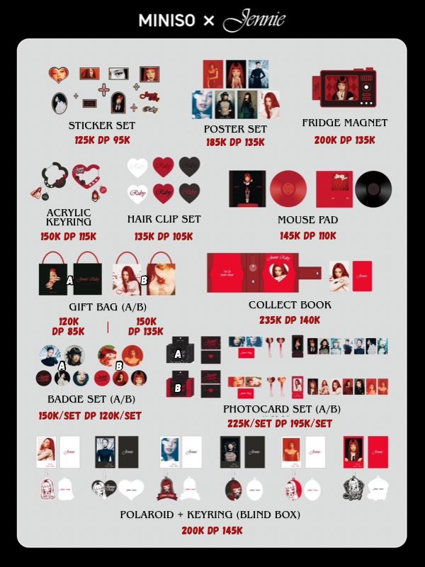 bloomeve_'s tweet photo. JENNIE x MINISO CHINA🇨🇳
제니 x 미니소
💸est. Price on pict
⭕️TAX include
⭕️Ship WW, must’ve INA address
💌more info or order, DM! (mention after DM)
WTS LFB 블랙핑크 ruby 상품 포카 양도 판매 #ตลาดนัดjennie #ตลาดนัดblackpink
#JENNIE https://t.co/gX7A4TxuEG