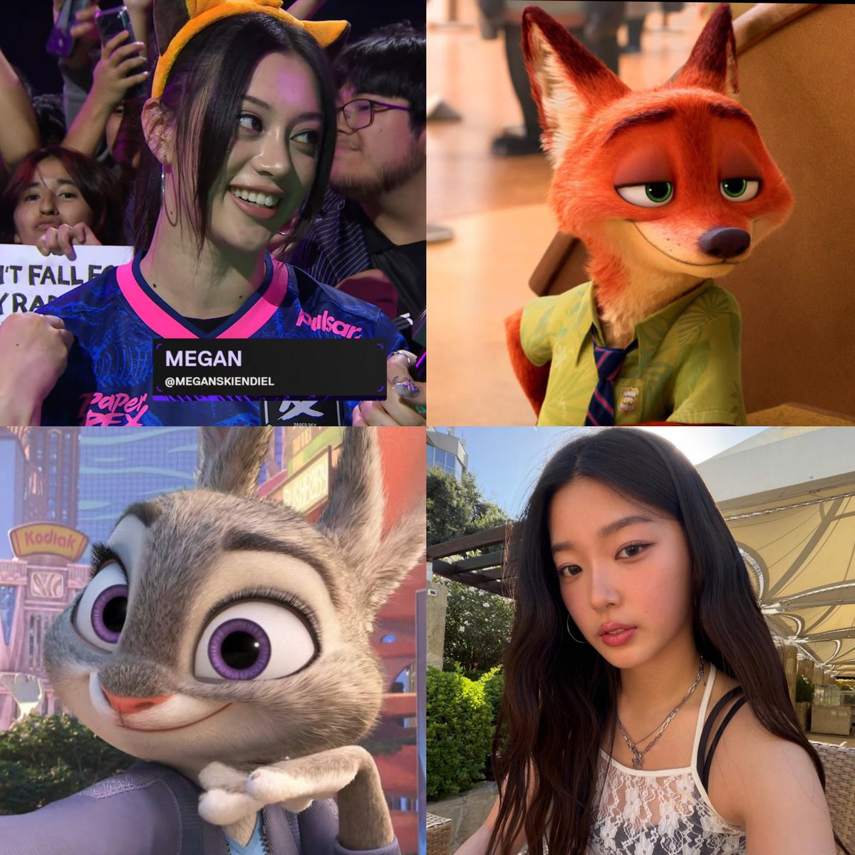 Bunny and fox 🐰🦊