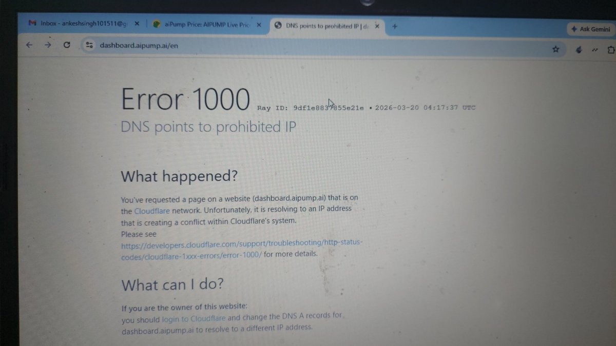 Ankesh101511's tweet photo. @aiPump__ We have stake our token but not able to unstake at this moment because  of this error https://t.co/ceof0H9i9m