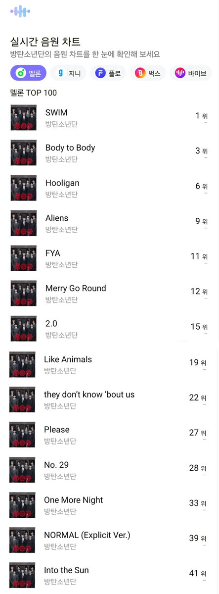 방탄소년단 음원서포트팀 tweet media