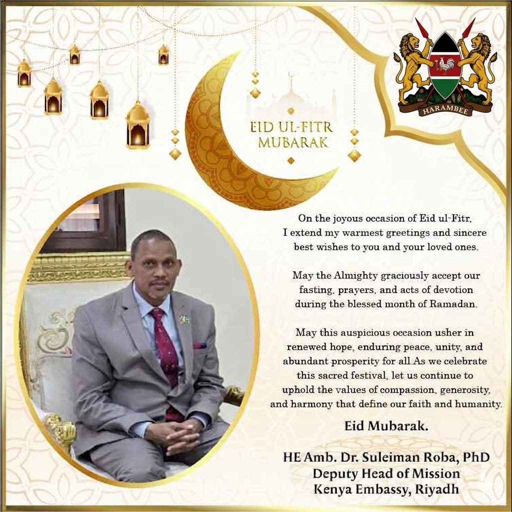 Amb. Dr Suleiman Roba, PhD tweet media