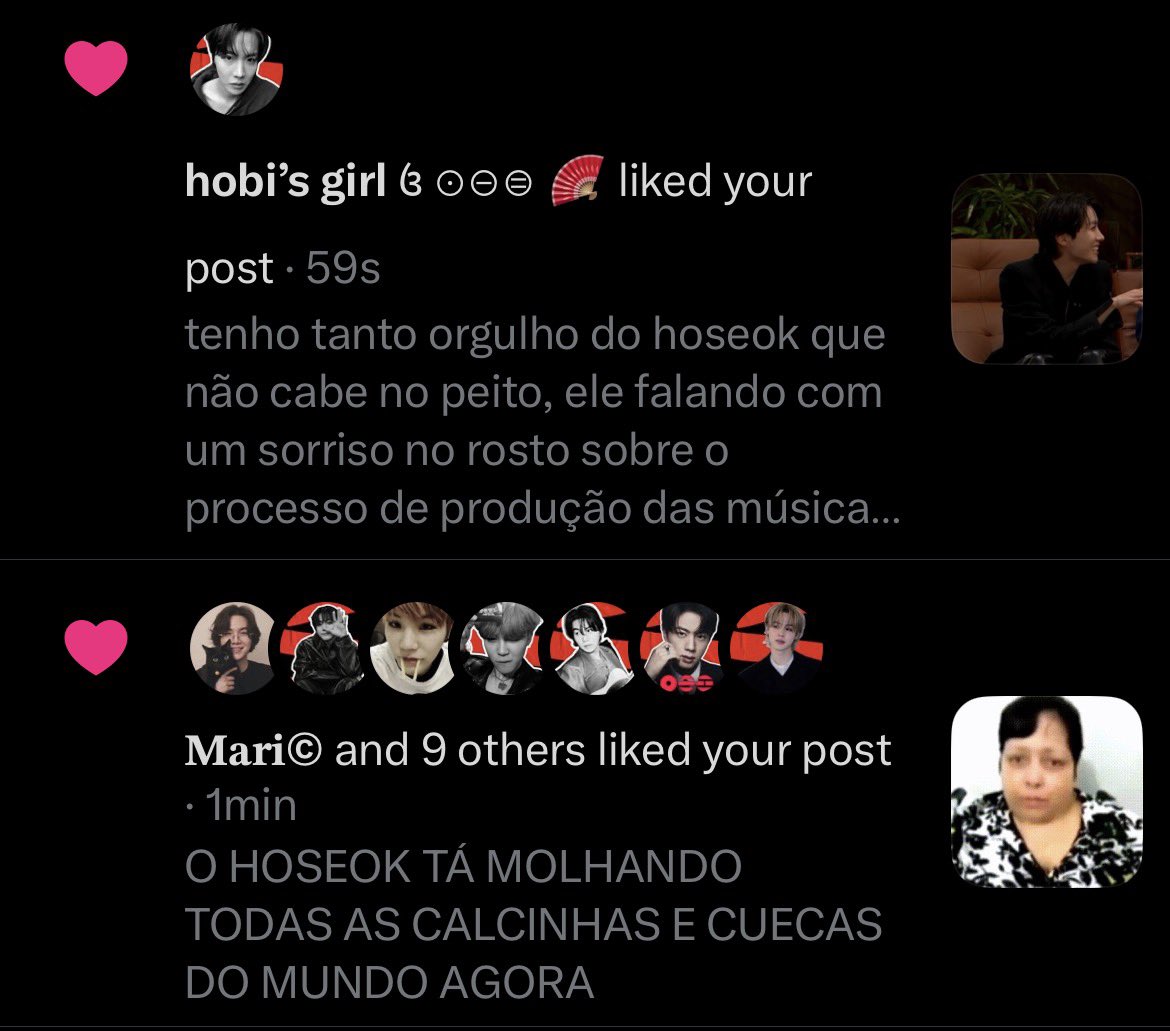 acervjihope's tweet image. esses dois tweets resumem o que eu sinto pelo hoseok