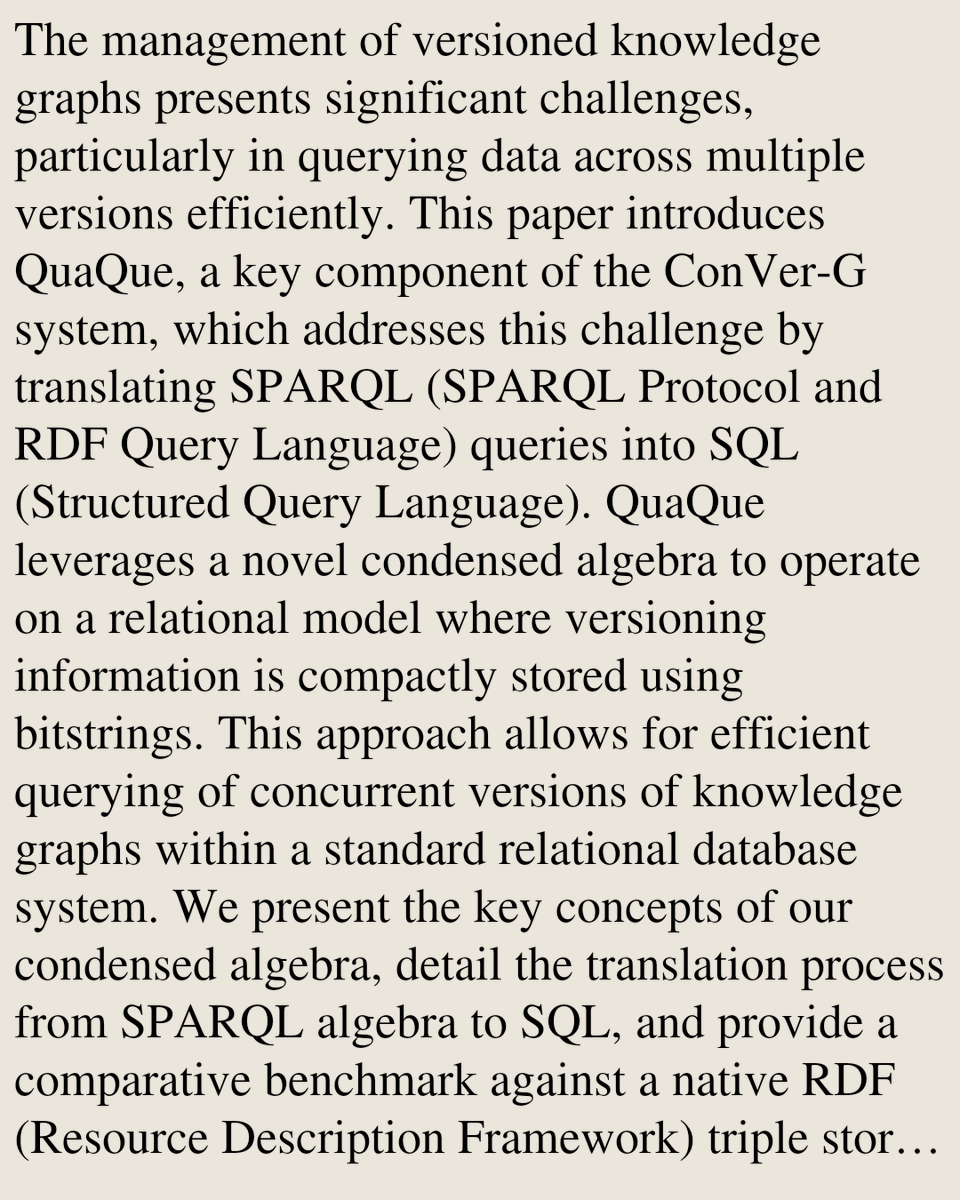 Databases Papers arXiv tweet media