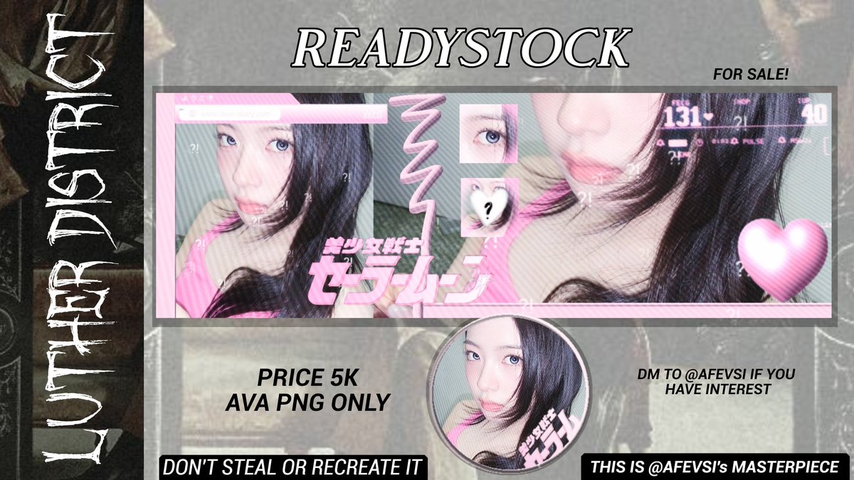 Luther, @ after dm! tweet media