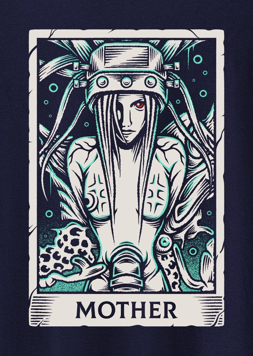 I’ve done a Jenova “Calamity from the Skies” from Final Fantasy VII tarot card.

If you like the design, it’s available as a T-shirt on my website. Sephiroth already got one…what are you waiting for?

alundrart.com/products/jenov…

#finalfantasy #finalfantasyvii #ffvii #ff7 #sephiroth