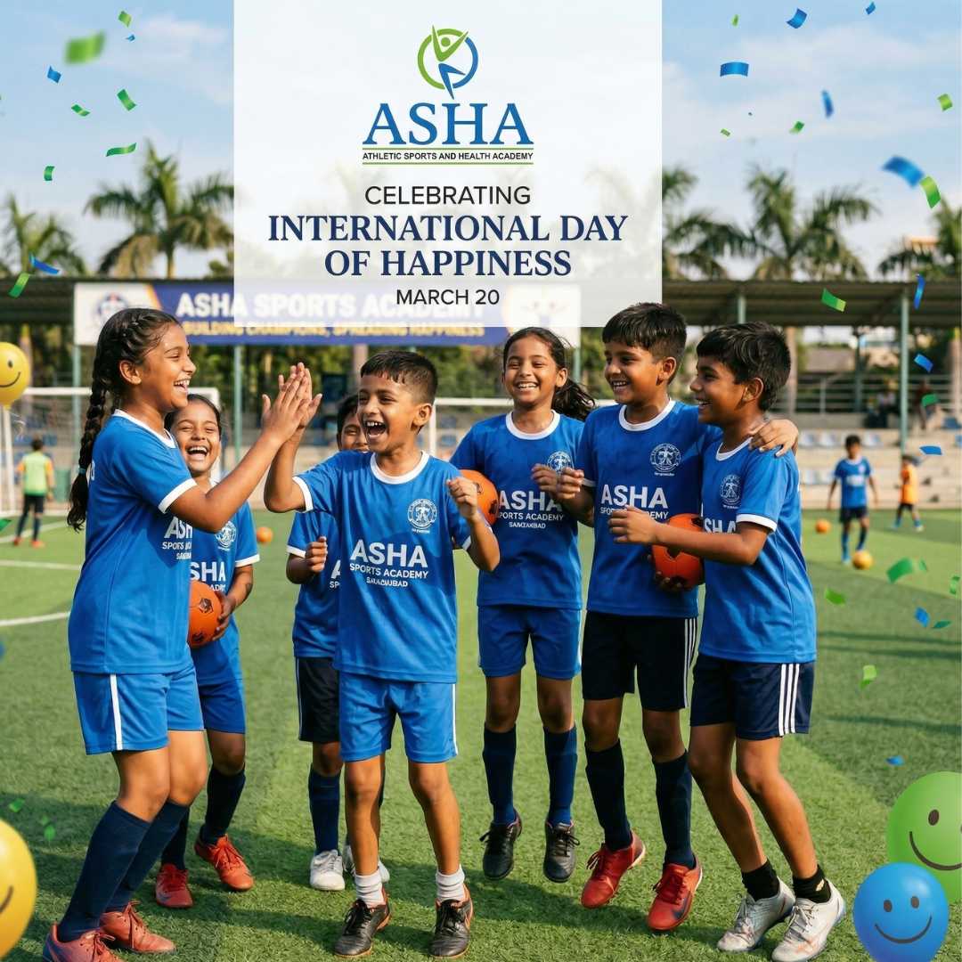 ashasportsAcad's tweet photo. Happiness is a team sport! ⚽🏆 Celebrating the joy of movement this #InternationalDayOfHappiness at ASHA Academy. https://t.co/dLwh4qL9rb