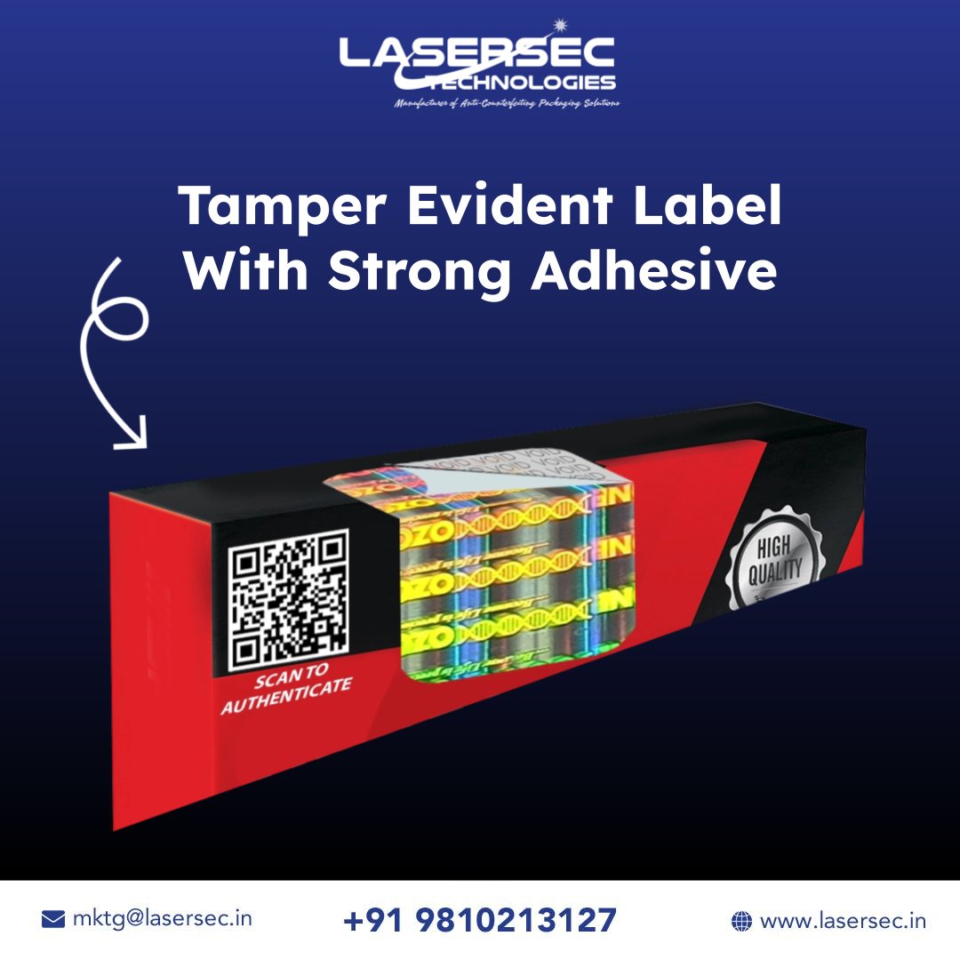 LasersecTech's tweet image. Once it’s applied — there’s no way back. 🚫

Our Tamper-Evident Label leaves visible marks if removed, protecting product integrity and trust.

Read more 👉 bit.ly/3JS40CA 
.
.
#TamperEvident #SecurityLabel #LasersecTechnologies