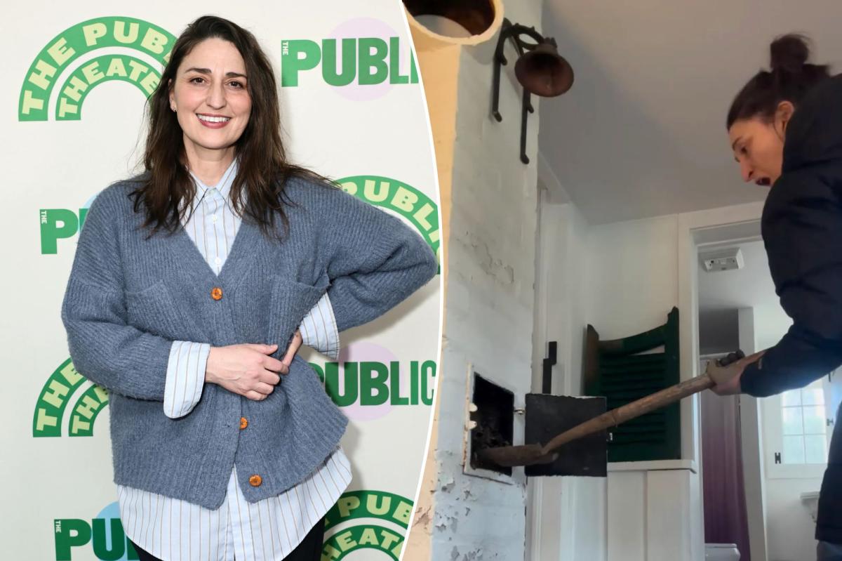 Sara Bareilles Makes “Traumatic” Find Behind Unopened Door At Her Home
