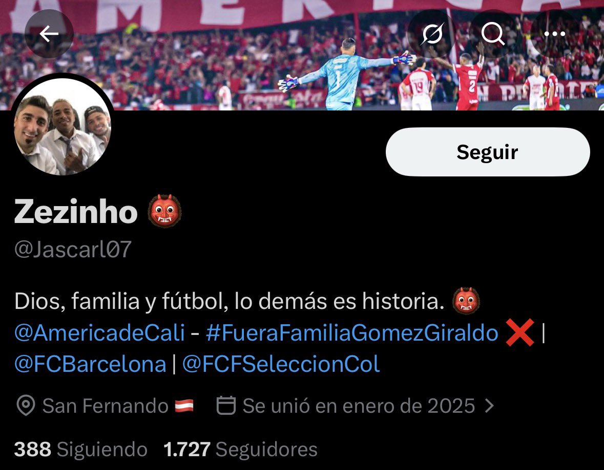 ADC_shitposting's tweet photo. 🚨 ¡OJO! IMPORTANTE 🚨
Este usuario Gerdiabo es el mismo que: Zezinho @Jascarl07

📌 Nombre: Juan José Giraldo
📱 Cel: 318 723 4651

⚠️ Esta persona es la misma que estuvo estafando personas con boletas.

🔄 Cambió su nombre de usuario y @ con el fin de evadir ser identificado. https://t.co/rfI4JFyIB6