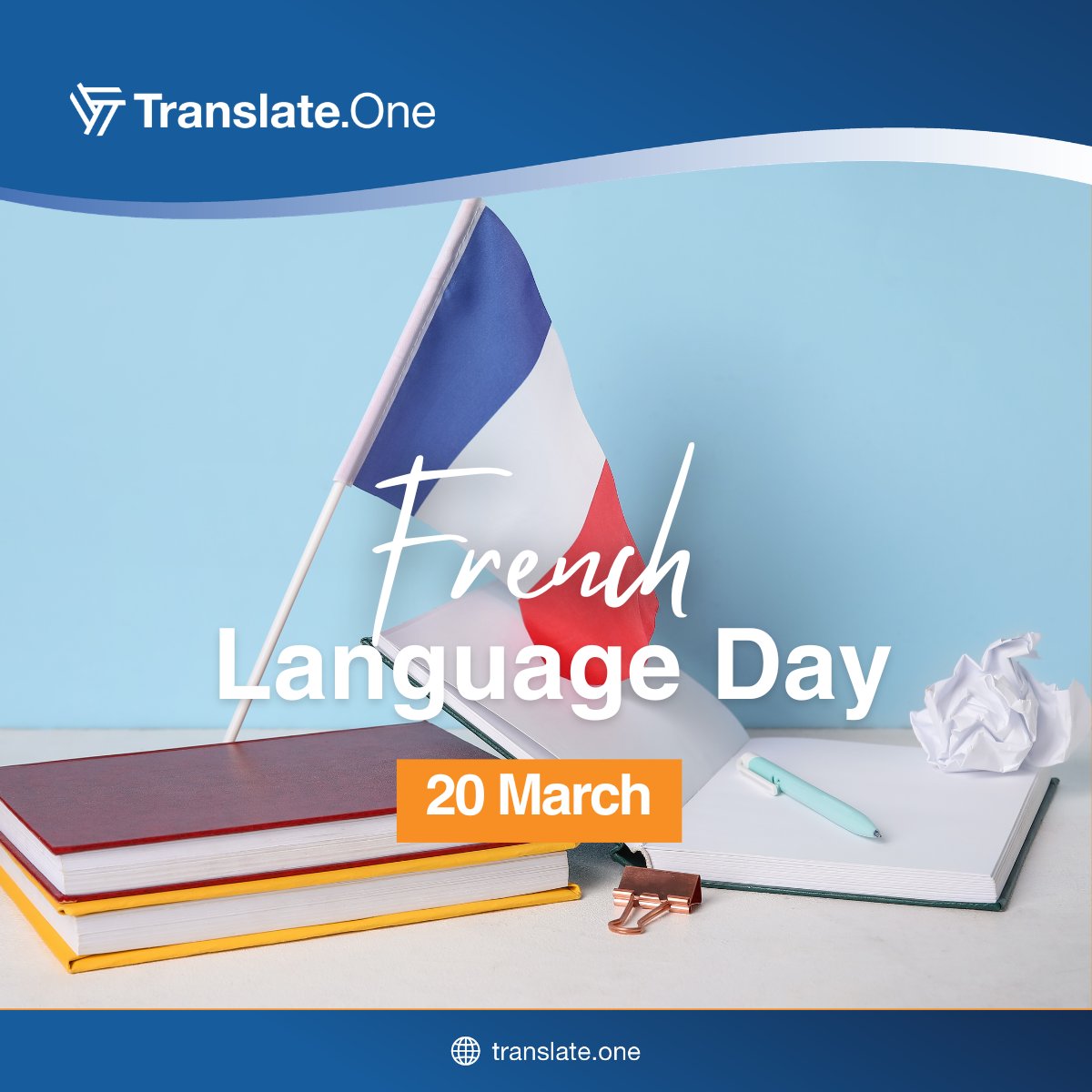Today we celebrate the richness and global impact of the French language, one of the official languages of the United Nations and a vital part of international diplomacy and cultural exchange.

Bonne Journée de la langue française!

#FrenchLanguageDay #Localization