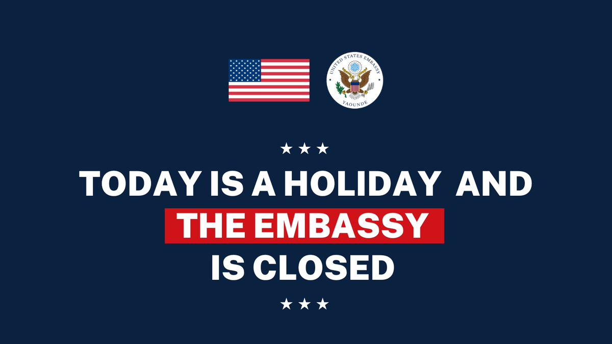 U.S. Embassy Yaounde tweet media