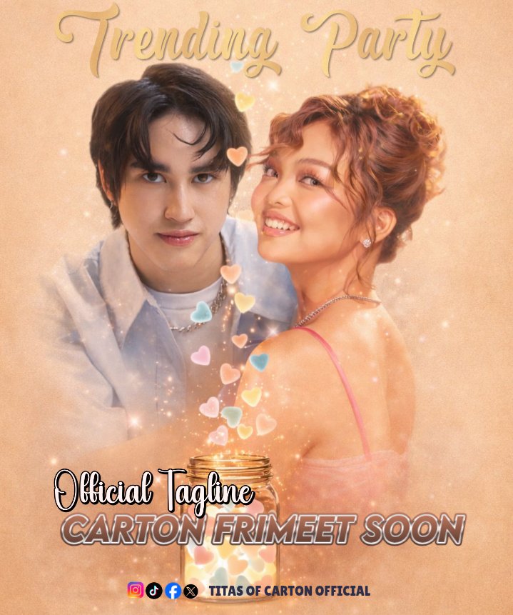 titasofcarton's tweet photo. To our fellow fans and co-fandoms, we believe that our strength lies in our numbers. We are reaching out to ask you to Join Forces with us for the CARTON TRENDING PARTY Today! 
​Let’s bridge our communities, share the love, and ensure our faves get the spotlight they deserve.

Let’s show the world that our community is unstoppable!  

Reminders:
• No numbers
• No emojis
• No all caps 
• Engage with big accounts
• Retweet & quote fresh tweet
🔹if you have 99 followers below just retweet and like only. 

CARTON FRIMEET SOON