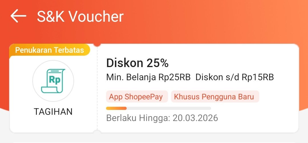 lowlikey's tweet photo. WTS voucher diskon tagihan pln 25% sd 15k

bisa dipake buat tagihan, token, pdam, dll

#zonauangㅤ https://t.co/jbls0KcsVt