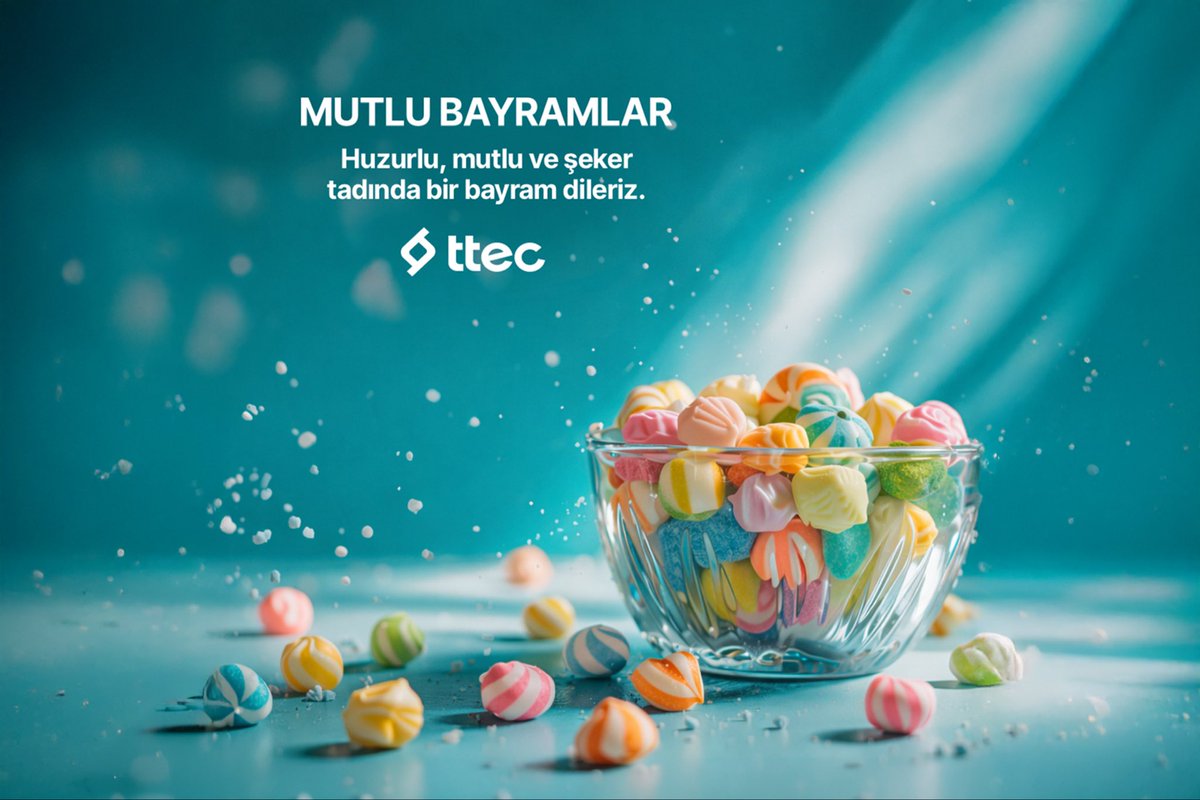 ttectr's tweet photo. Huzurlu, mutlu ve şeker tadında bir bayram dileriz. 🍬 https://t.co/lONjqYbEyU