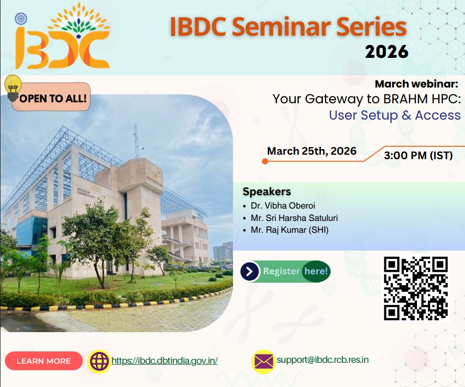 IBDC (Indian Biological Data Centre) tweet media