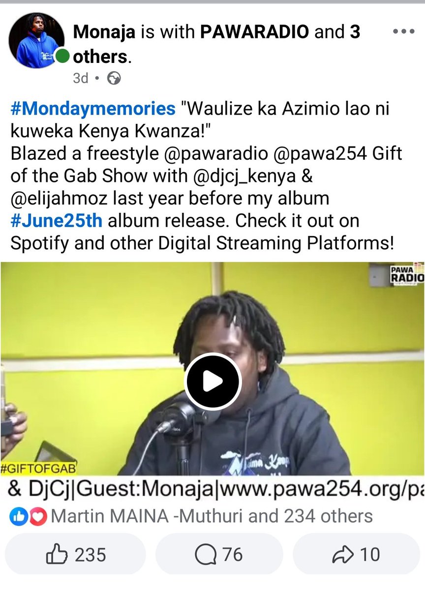 Monajamwenyewe's tweet image. The music biz is very strange. Dropped this album more than year ago &amp;amp; a freestyle mid-last year. Uploaded the album art and the freestyle this week on facebook &amp;amp; both have gone viral!
Anyhow, have a listen to the June 25th album here!! #June25th 
open.spotify.com/album/1LelovQQ…