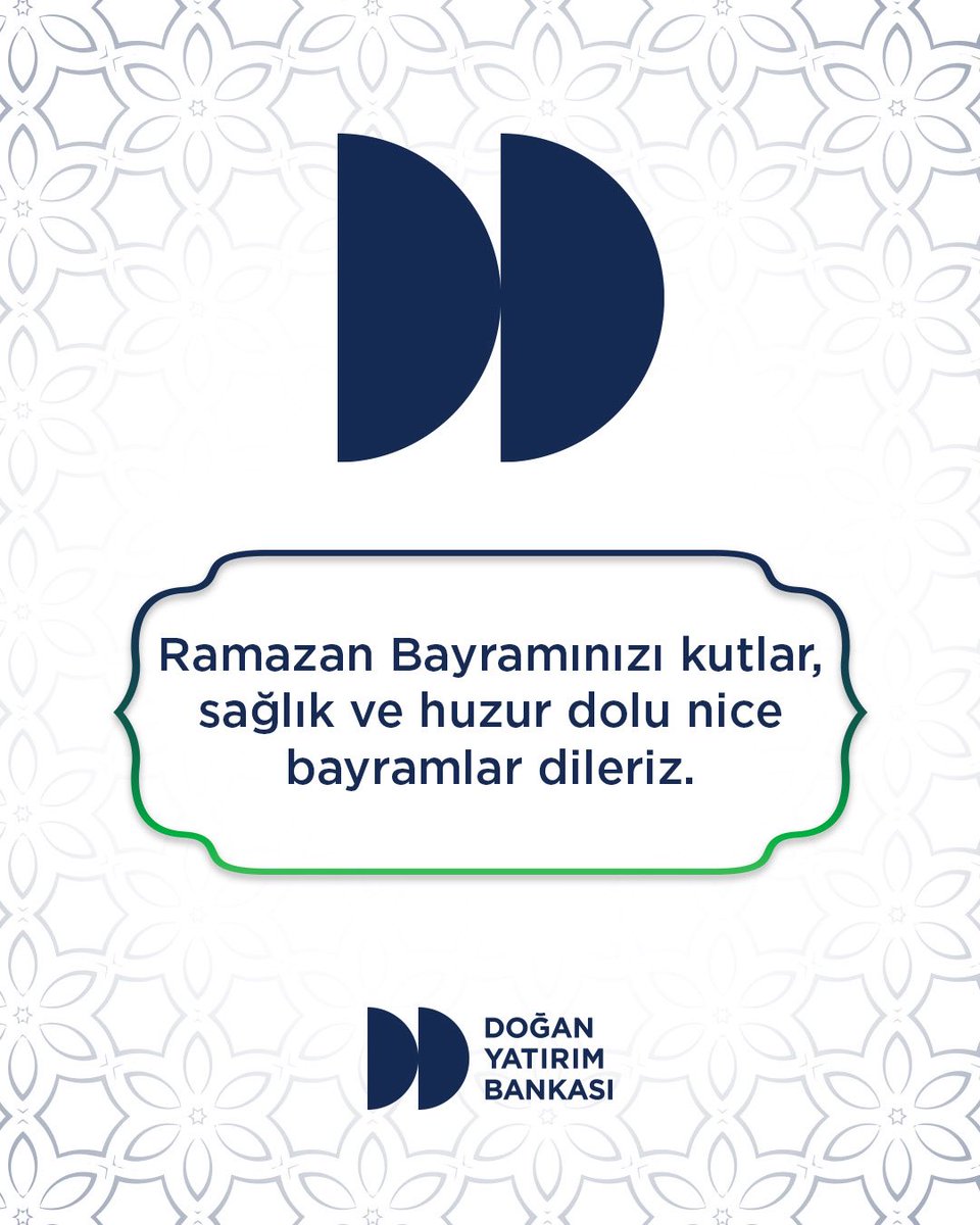 Doğan Yatırım Bankası tweet media