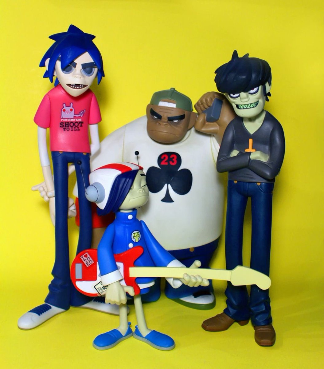 Daily Gorillaz tweet media
