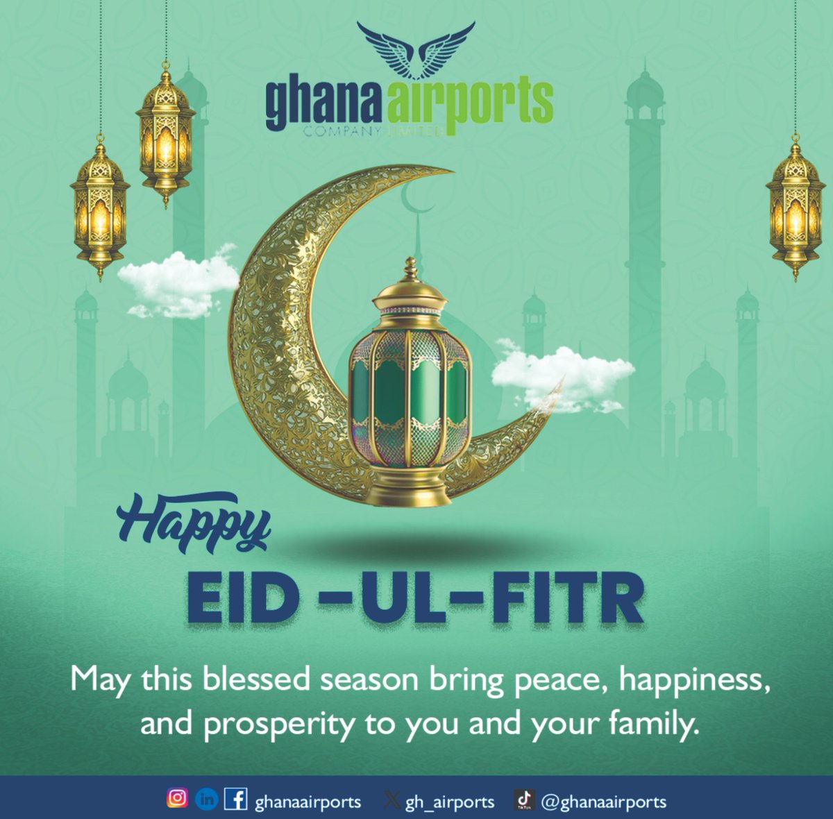 gh_airports's tweet image. Happy Eid-ul-Fitr 
#GACL
#AIA
#PIA
#TIA
#WaAirport
#SunyaniAirport 
#HoAirport