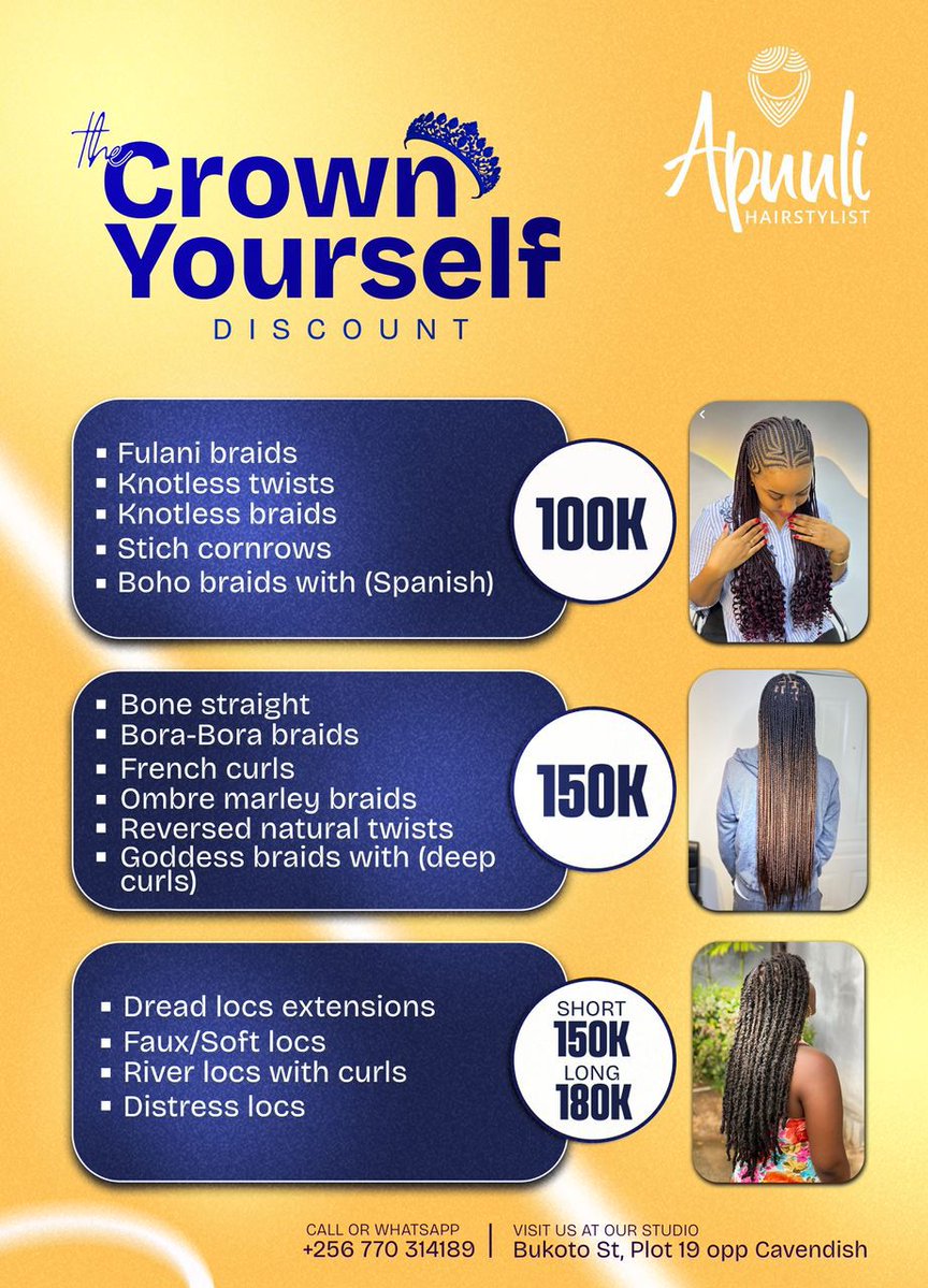 Apuuli stylist 256 🇺🇬 tweet media