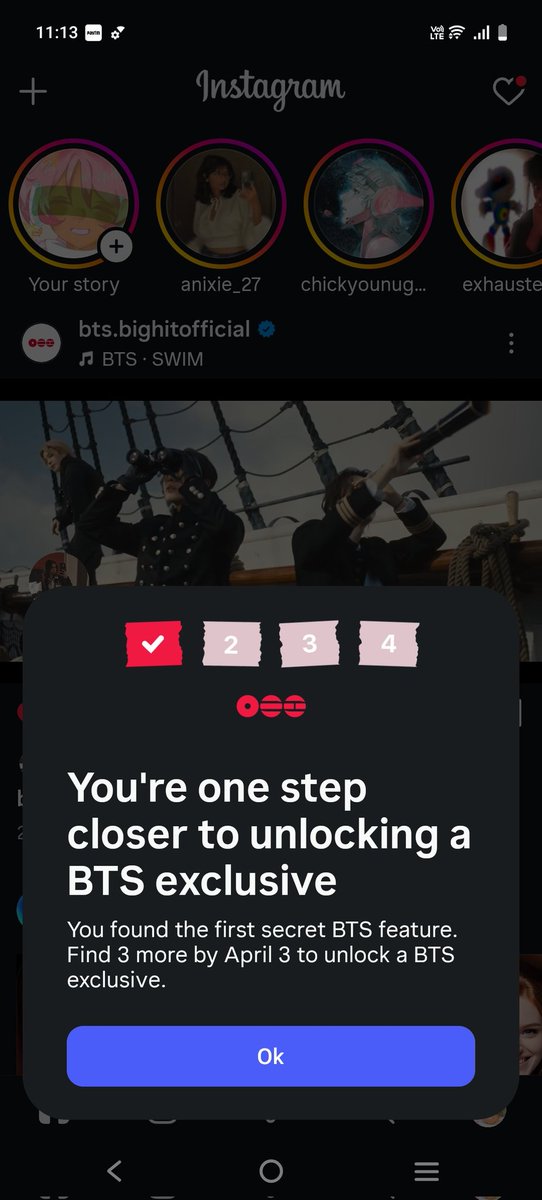 stageluka's tweet photo. Going crazy asking army if anyone else got this notif for a bts exclusive https://t.co/CEk66Dd9yp