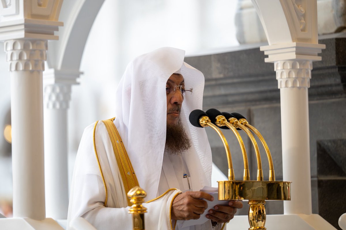 SaudiNewsFR's tweet image. 📸 Des millions de fidèles présents pour la prière et le sermon d'Al #Aïd Al Fitr à la mosquée sacrée de #Makkah 🕋 tôt ce matin
