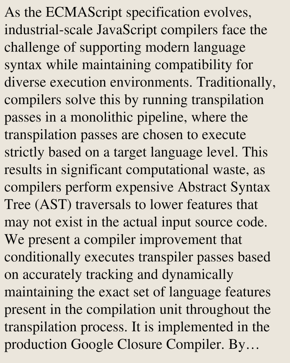 Programming Languages arXiv tweet media