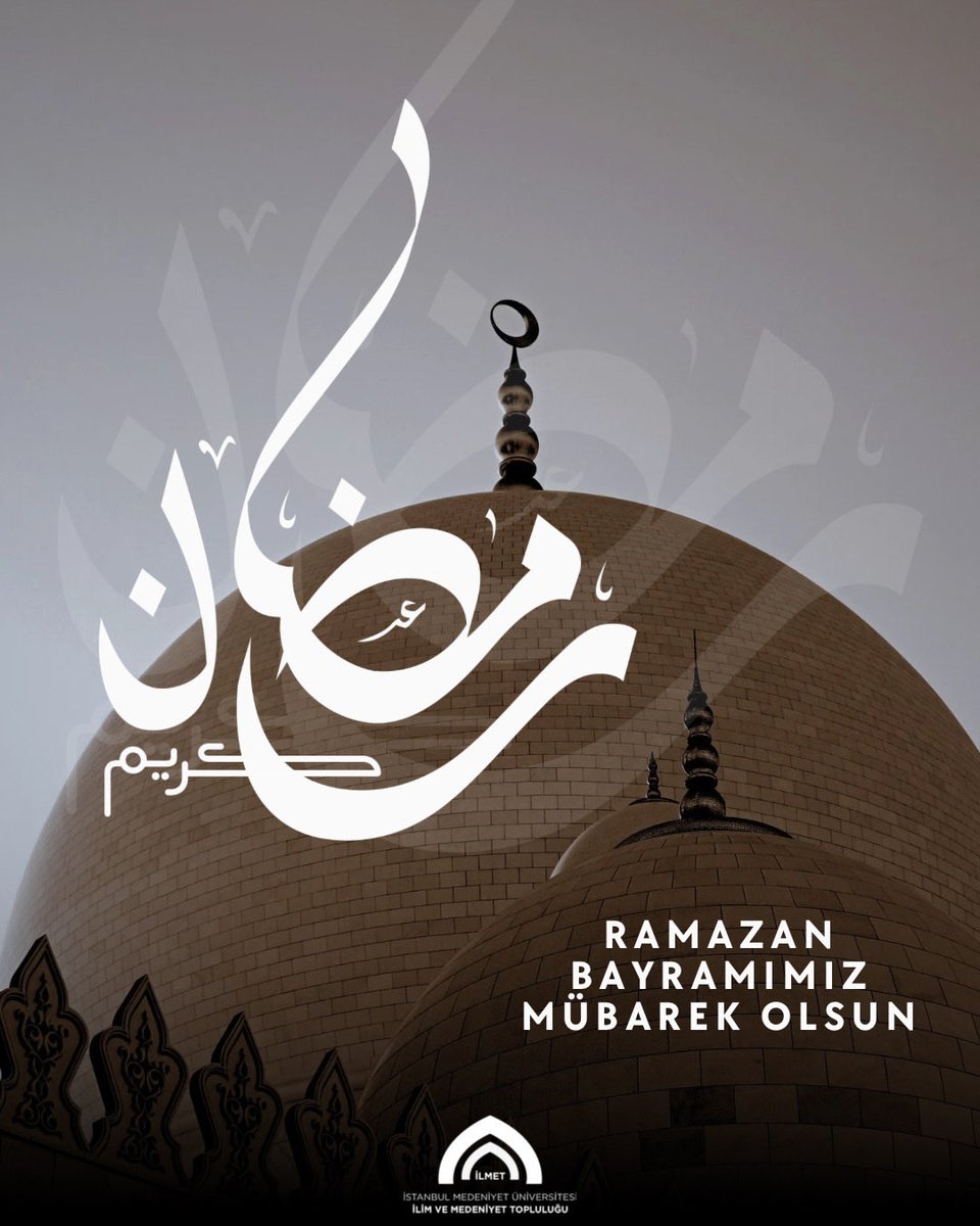 imuilmet's tweet photo. Hamdolsun bizleri Ramazan’a ulaştıran ve bir bayrama daha kavuşturan Rabbimize🌙

Bu mübarek günlerin kalplerimize huzur, hanelerimize bereket getirmesini niyaz ederiz.

Ramazan boyunca bizlere eşlik eden tüm kıymetli dostlarımıza teşekkür ederiz🤍

Rabbimiz ibadetlerimizi kabul, bayramımızı mübarek eylesin✨

İlim ve Medeniyet Topluluğu