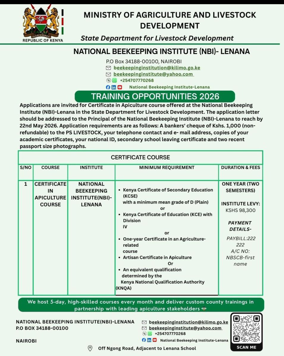 State Department for Livestock Development. tweet media