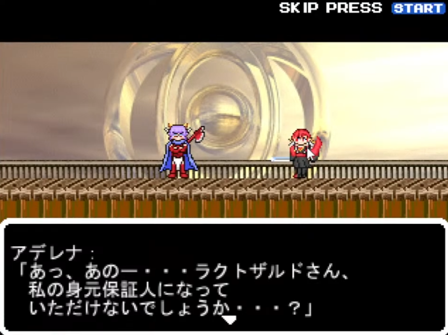 kr_actmv_2022's tweet photo. #gamadev #ゲーム制作
SDWのアデレナちゃんは、Rock'n ROSE2ndの8ボスとして共演して頂きました。
原作者様である場末さん @FinalBasuematsu 監修の前日談やボス戦前会話等もありますので是非ともご覧ください!☺️🥳
(弱点なしだと結構キツいボスかもしれません) https://t.co/wtvSOMJaYD