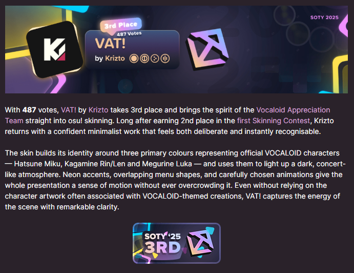 Vocaloid Appreciation Team tweet media