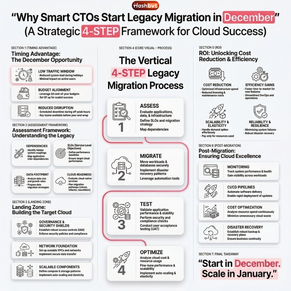 hashbyt's tweet photo. If your migration plan doesn’t include rollback…
you don’t have a plan 😅
Here’s what actually works:
• Pilot-first approach
• Performance validation
• Iterative scaling

Full guide 👇
 https://t.co/lKp1gWL4ui

#CTO #TechOps #CloudMigration https://t.co/KLgzCaym6Q