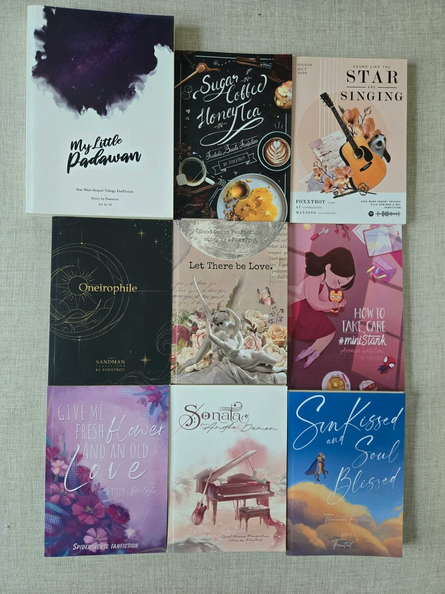 FoxxTrot_Writer's tweet photo. สายทำเล่มในงานอีเว้นท์เสมอมาและตลอดไป 🧡🦊
#คลังฟิคของfoxxtrot
#foxxtrot https://t.co/Ei5b466frg