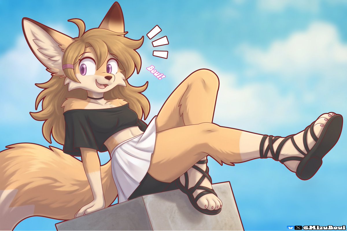 Mizu Boui! (Comms closed, thnx!) tweet media