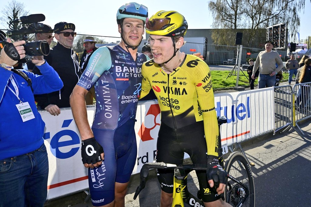 RenaudB31's tweet photo. #GPDenain 🇫🇷 / 🇳🇴 Per Strand Hagenes (TVL) a été longtemps en tête de course, mais il a été battu pas un 🇧🇪 Alec Segaert (TBV) bien plus malin.

💬 "Nous avons rendu la course extrêmement difficile. Au final, je n’avais tout simplement plus assez d’énergie dans les jambes pour suivre Segaert. Dans ce genre de situation, il est toujours difficile de décider quoi faire. J’aurais pu l’attendre et lancer le sprint. J’ai choisi de ne pas le faire. Malgré tout, je retiens beaucoup de points positifs aujourd’hui en vue des classiques à venir."

💬 La réaction de son DS : "Nous avons vraiment vu un Per très fort. Comme à Samyn, il a fait preuve de courage. Avec les grandes classiques qui arrivent, sa forme est clairement au rendez-vous. Sur les pavés, il était le plus fort (hier)."

📷 Jan De Meuleneir