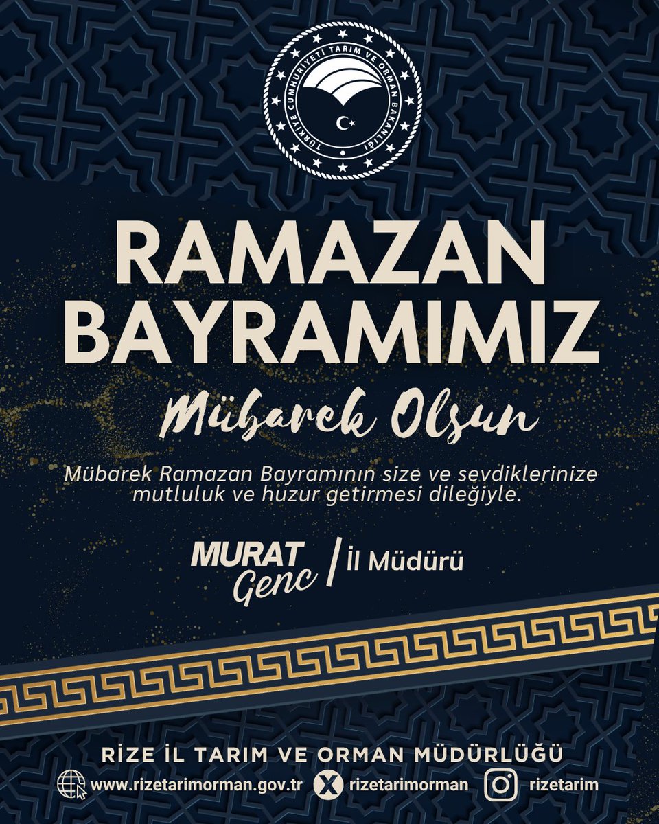 Rize İl Tarım ve Orman Müdürlüğü tweet media