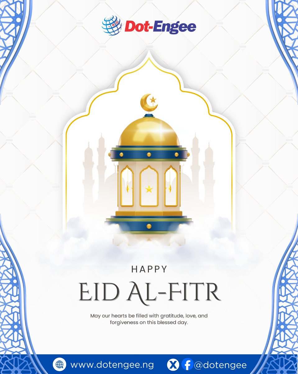 dotengee's tweet photo. We wish all our Muslim brothers and sisters a very happy Eid el Fitr.

From all of us at Dot-Engee. https://t.co/PzjfpRwqfX