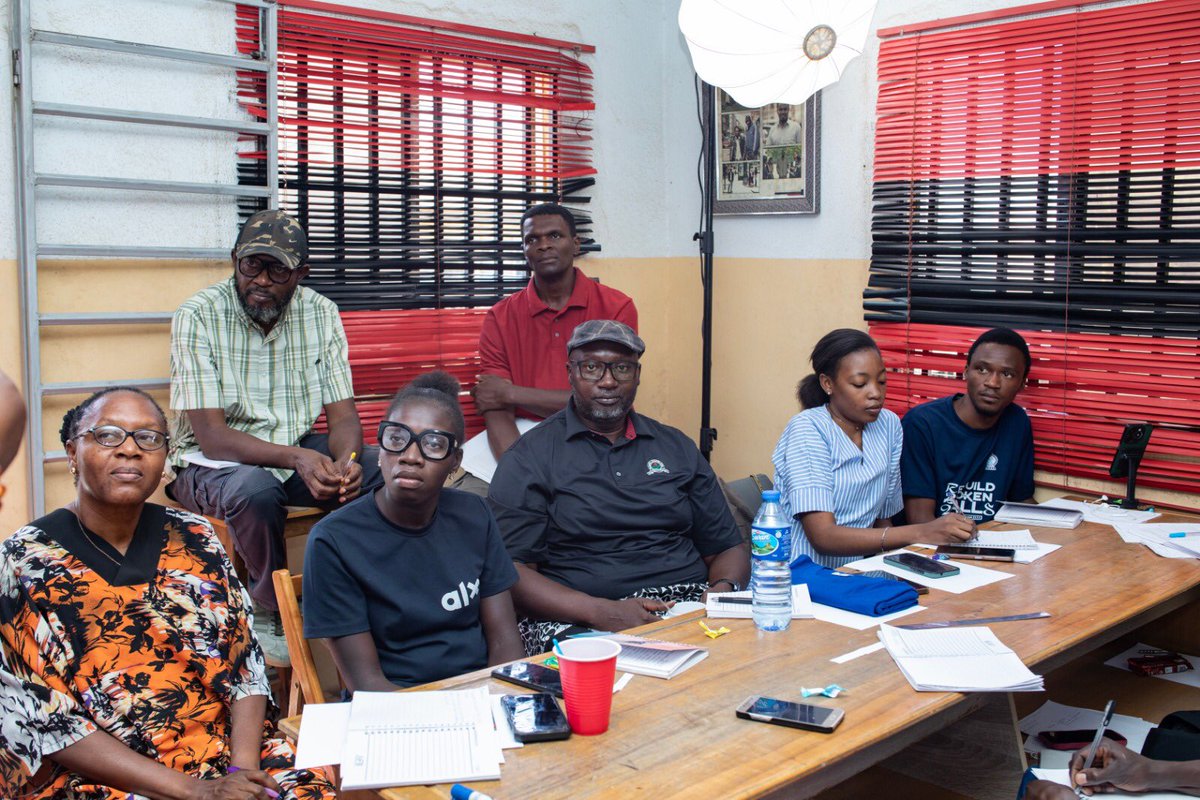 henro_same's tweet photo. DAY 4 – ScreenGramm 2026

- Creative Session: Conversation was driven by the participants themselves. 
- Main Session: Mrs. Alice Jumoke Fasakin on “The Difference Between Stage and Screen Writing
- Amb. Vivien Abara on “Grammar for Visual Storytelling

#ScreenGramm2026
#JOFII https://t.co/NanFEMOnDx