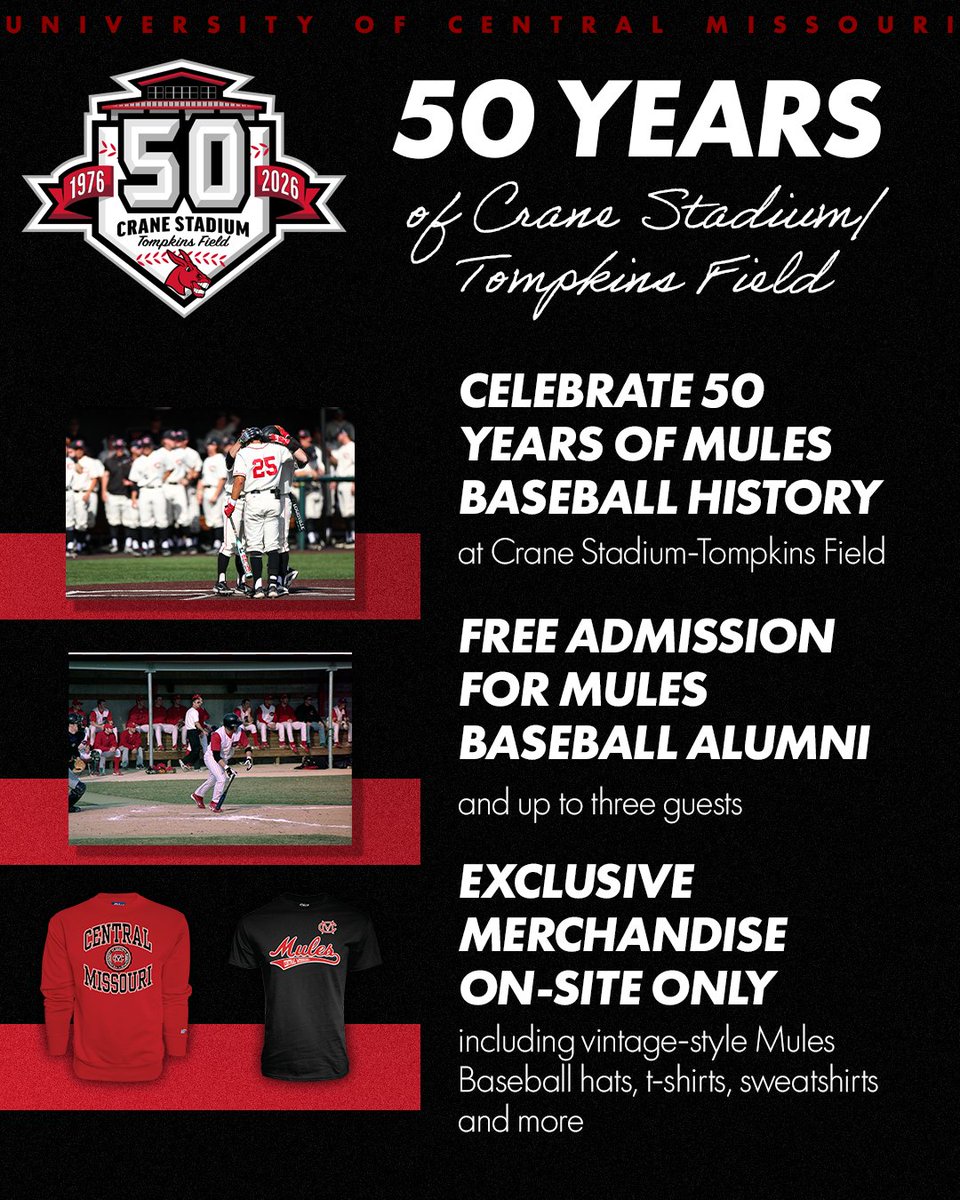 UCM Mules & Jennies tweet media