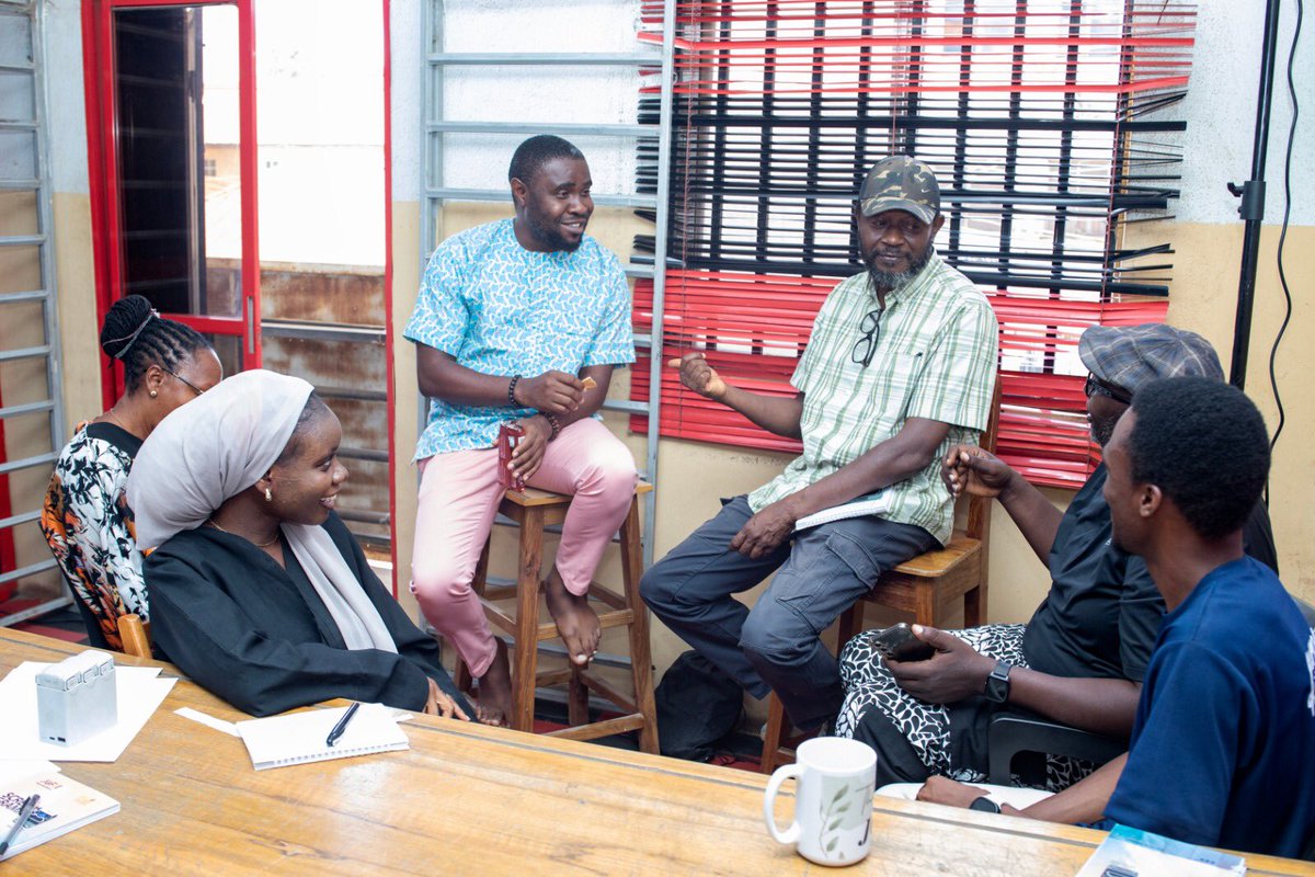 DAY 4 – ScreenGramm 2026

- Creative Session: Conversation was driven by the participants themselves. 
- Main Session: Mrs. Alice Jumoke Fasakin on “The Difference Between Stage and Screen Writing
- Amb. Vivien Abara on “Grammar for Visual Storytelling

#ScreenGramm2026
#JOFII