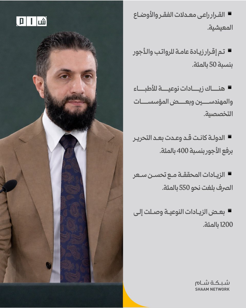 شبكة شام الإخبارية tweet media