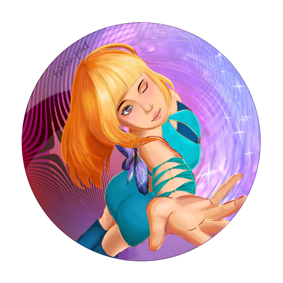 tabluo_psd's tweet photo. @naivesstuff This was an old art work for a pin design 😋 its megan from katseye! https://t.co/UMned6sORn